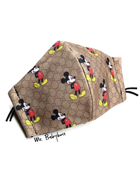 gucci face mask with mickey mouse|gucci face mask melbourne.